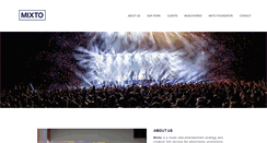 Desktop Screenshot of mixtomusic.com